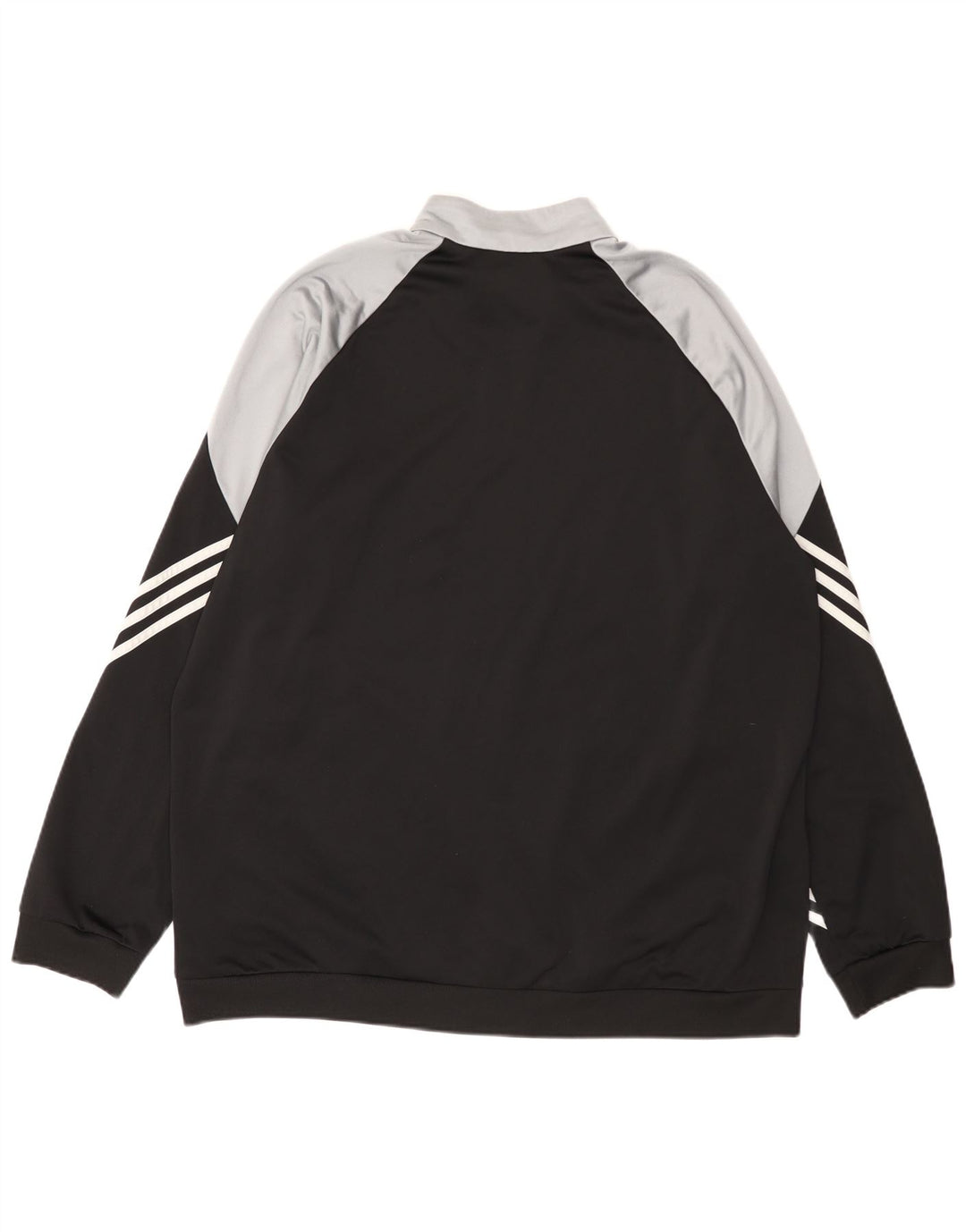 Adidas Mens Treino Top Jacket 2XL Preto Colourblock Poliéster