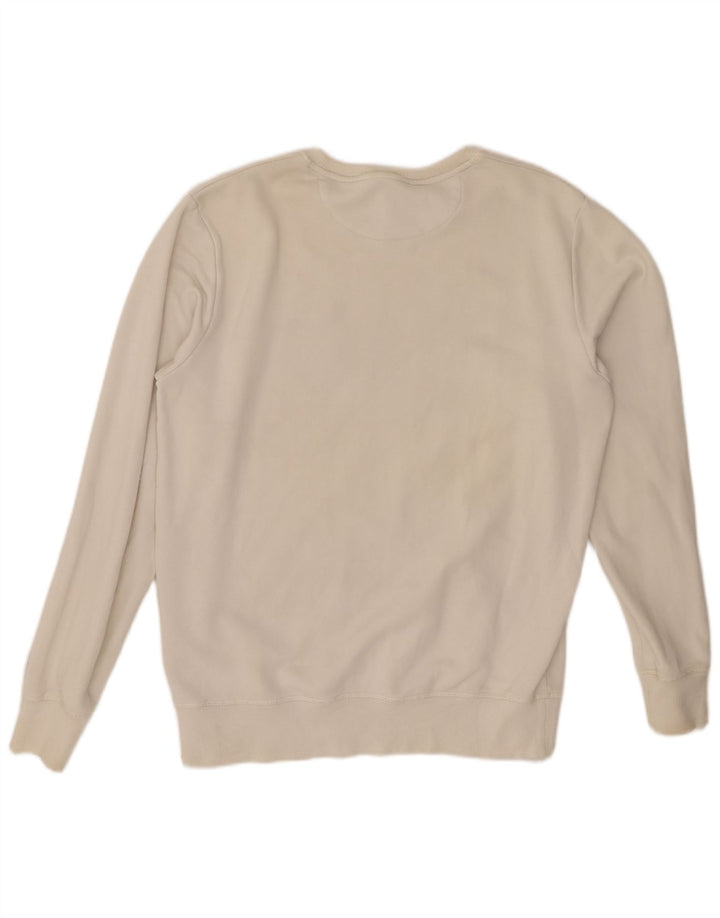 GANT moletom gráfico masculino Jumper XL algodão branco
