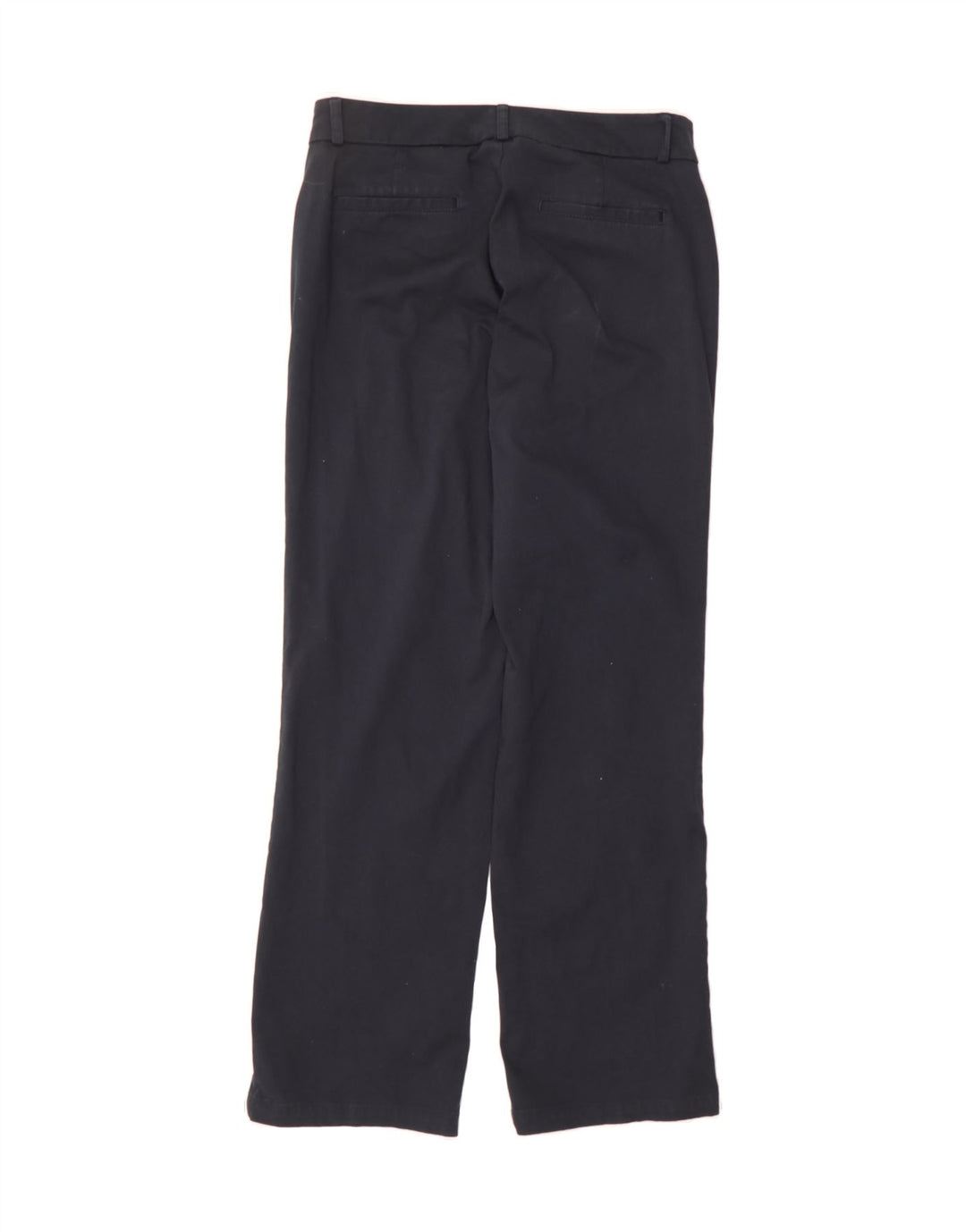 DOCKERS Womens Straight Casual Trousers W29 L29 Navy Blue Cotton Vintage Dockers and Second-Hand Dockers from Messina Hembry 