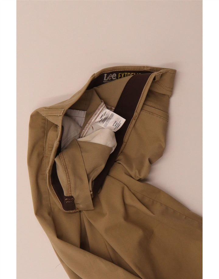LEE Mens Straight Chino Trousers W36 L29 Beige Cotton Vintage Lee and Second-Hand Lee from Messina Hembry 