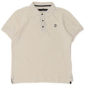 Camisa polo masculina Jeckerson XS algodão branco