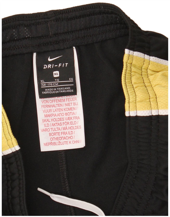 NIKE Meninos Dri Fit Calças de treino Joggers 13-14 anos XL Preto