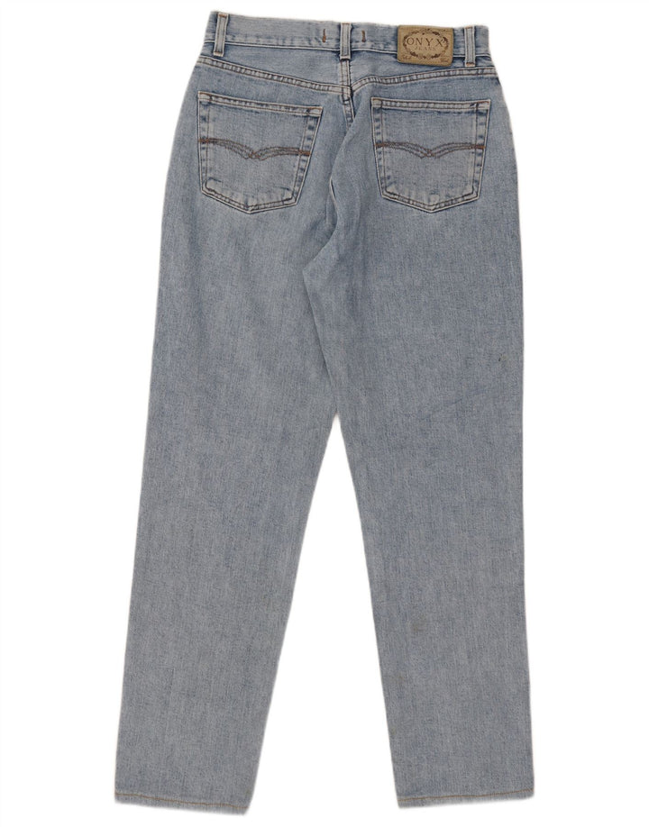 Calça Jeans Cônica Feminina Onyx W32 L29 Algodão Azul