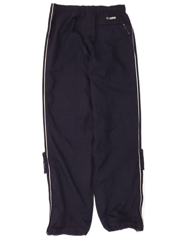 Calça esportiva masculina Puma Joggers grande poliéster colorblock azul marinho