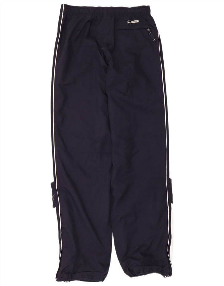 Calça esportiva masculina Puma Joggers grande poliéster colorblock azul marinho