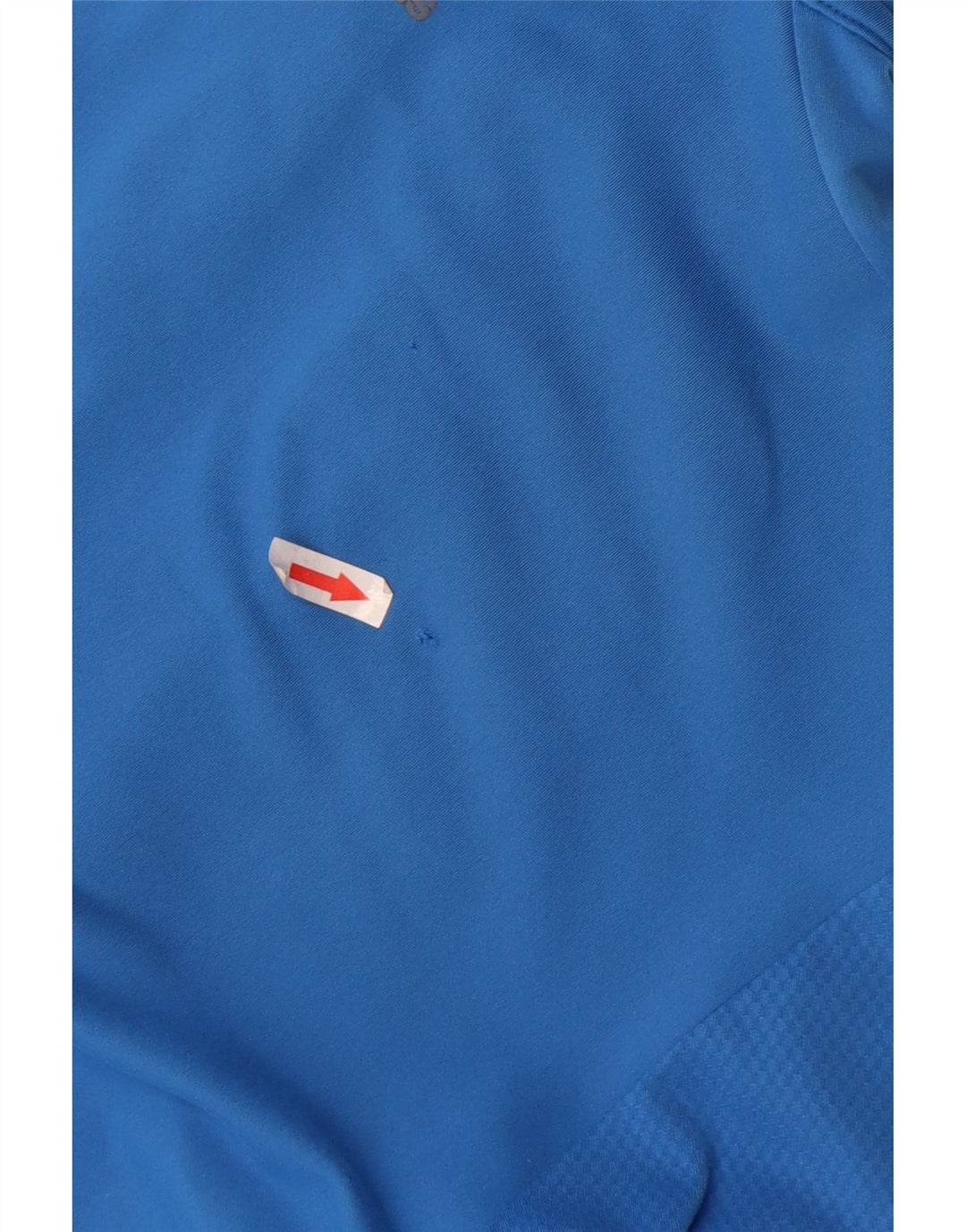 Adidas Mens Climalite Zip Neck Pullover Treino Top Médio Azul Poliéster