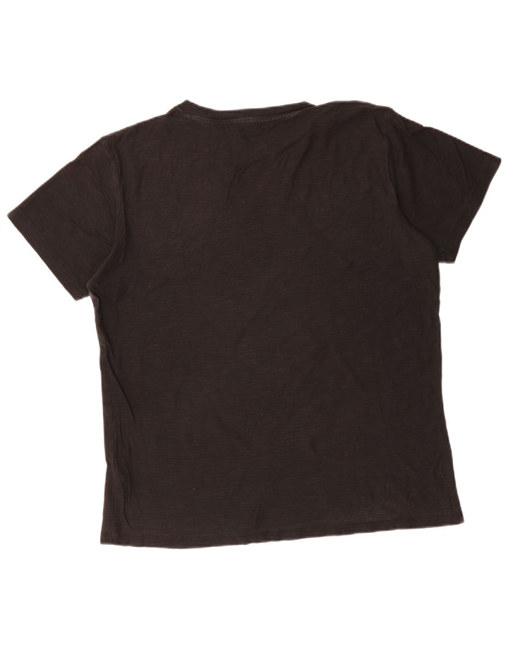 Camiseta masculina DIESEL grande algodão preto