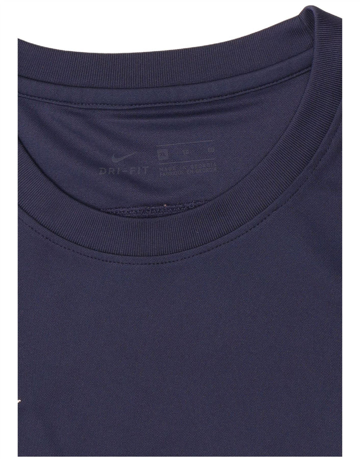 Camiseta Nike Masculina Dri Fit Top XL Azul Marinho