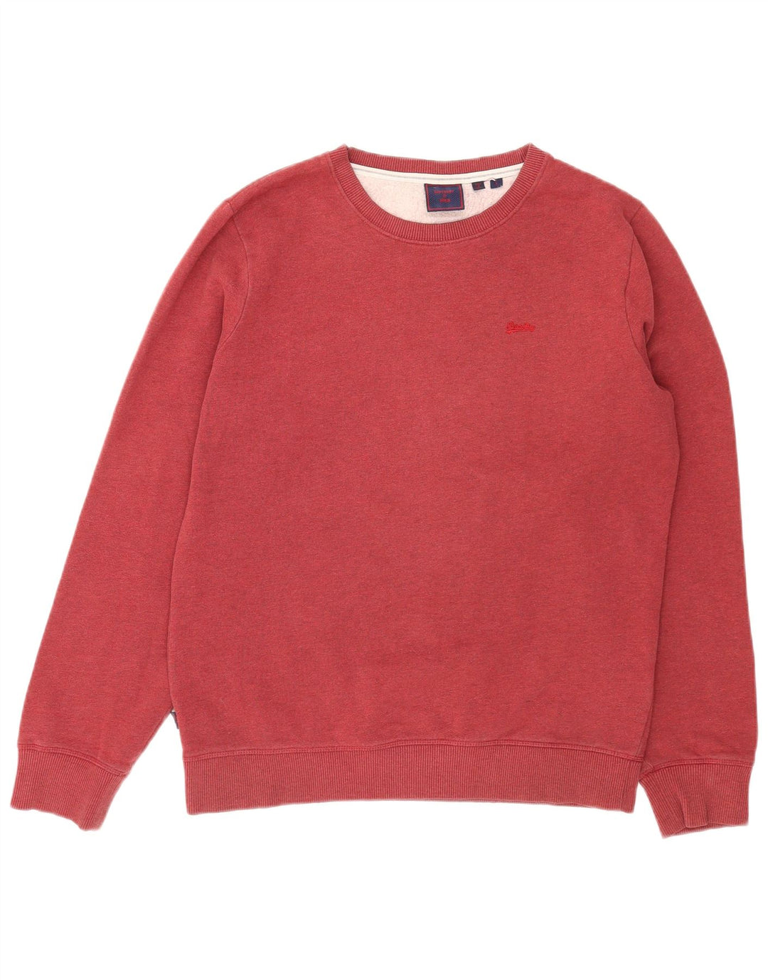 Superdry moletom masculino jumper grande vermelho