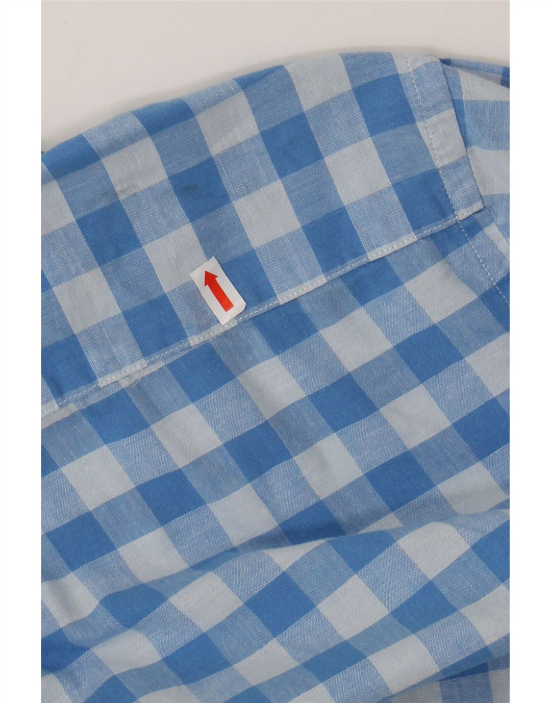 Camisa masculina Vineyard Vines 15-16 anos XL azul algodão guingão