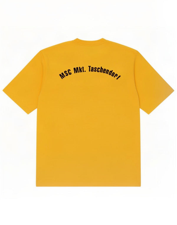 Adidas Mens Graphic T-Shirt Top UK 46/48 XL Amarelo Algodão