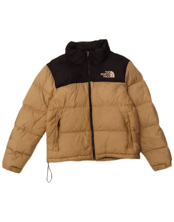 Jaqueta acolchoada feminina THE NORTH FACE UK 14 Nylon bege médio Colourblock