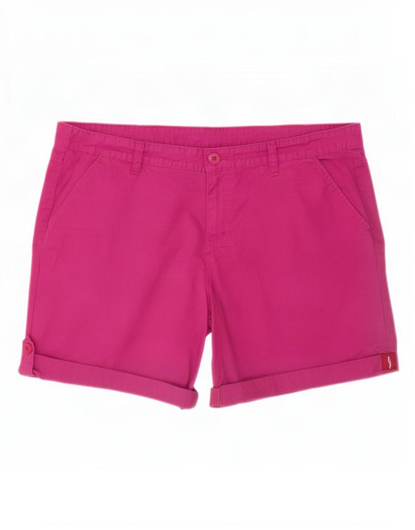 Shorts chino feminino Mountain Warehouse UK 18 XL W38 algodão rosa