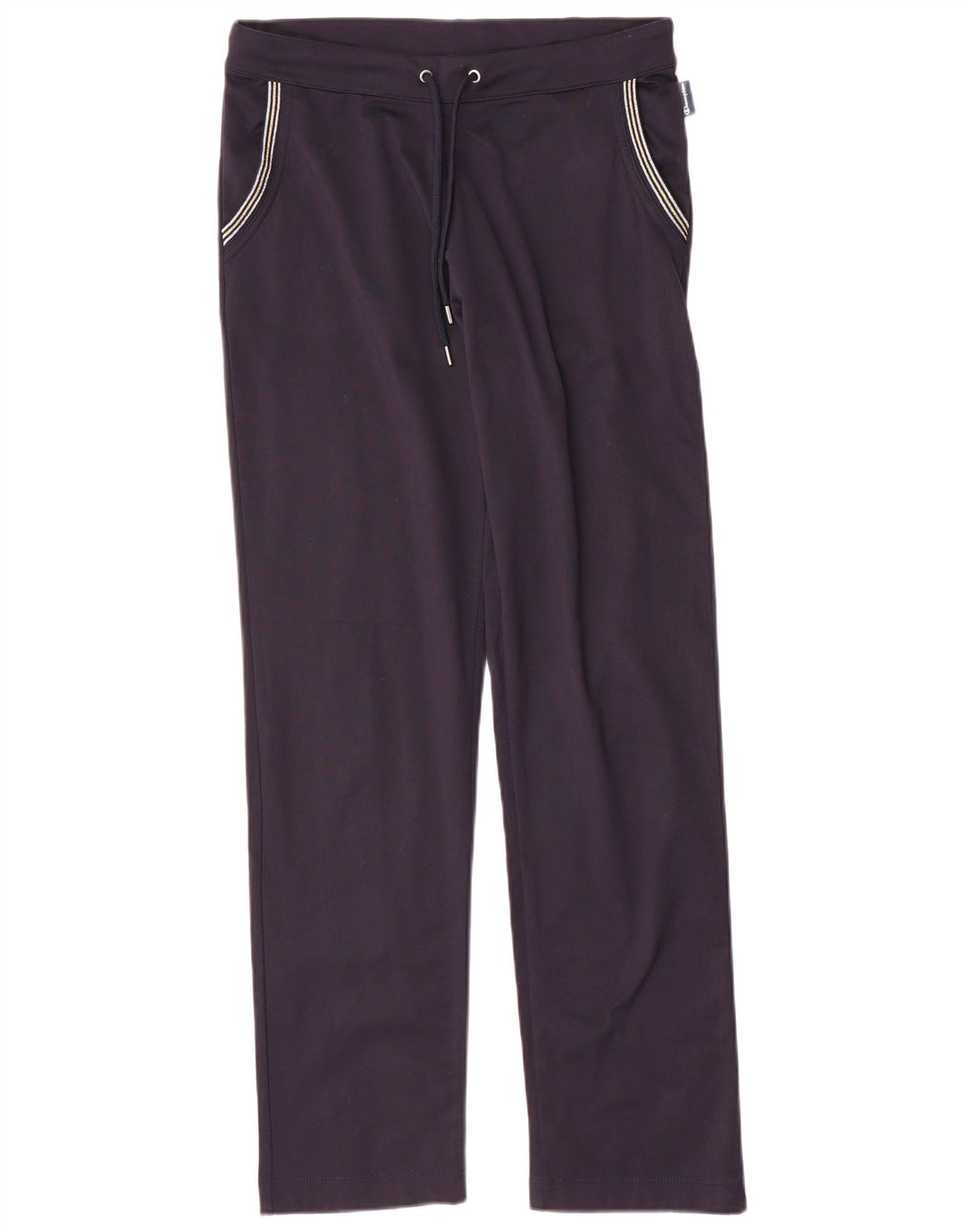 Calça de treino feminina Champion Easy Fit UK 14 médio azul marinho