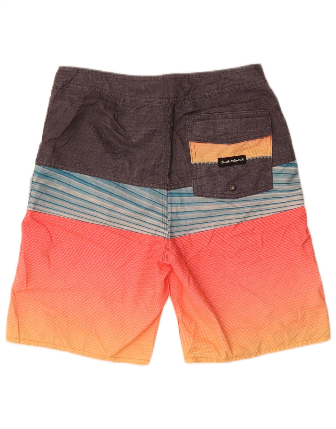 Quiksilver Meninos Calções de banho 13-14 anos Colorblock multicolorido