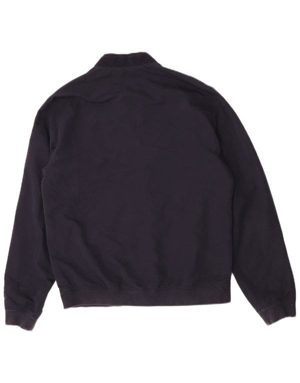 Jaqueta bomber masculina Ted Baker tamanho 3 poliéster azul marinho médio