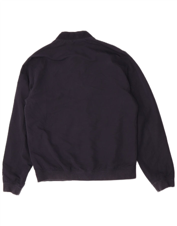 Jaqueta bomber masculina Ted Baker tamanho 3 poliéster azul marinho médio