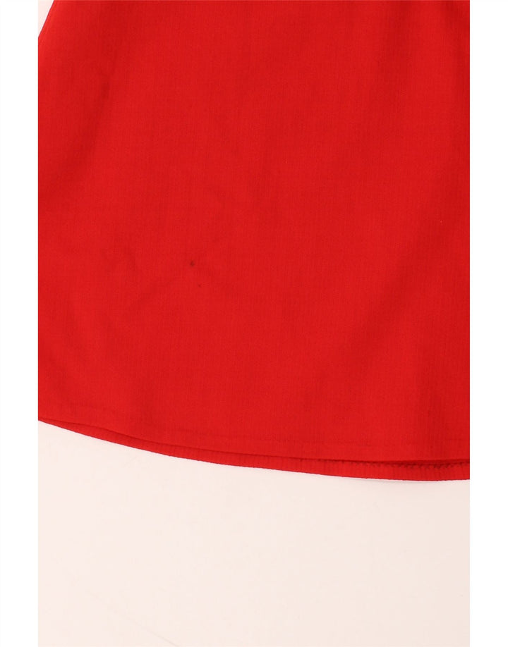 VINTAGE Womens A-Line Skirt W30 Medium Red Vintage Vintage and Second-Hand Vintage from Messina Hembry 