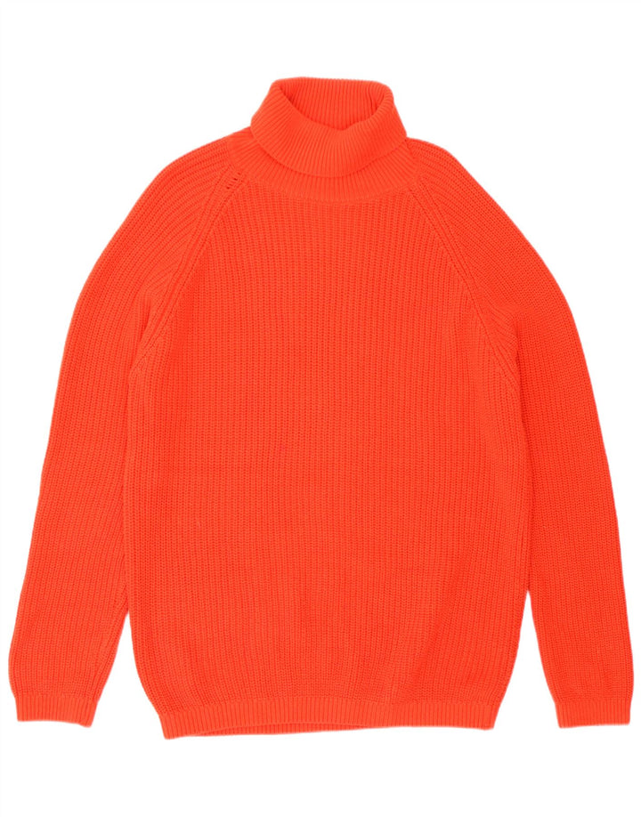 Zara Suéter masculino com gola redonda XL algodão vermelho