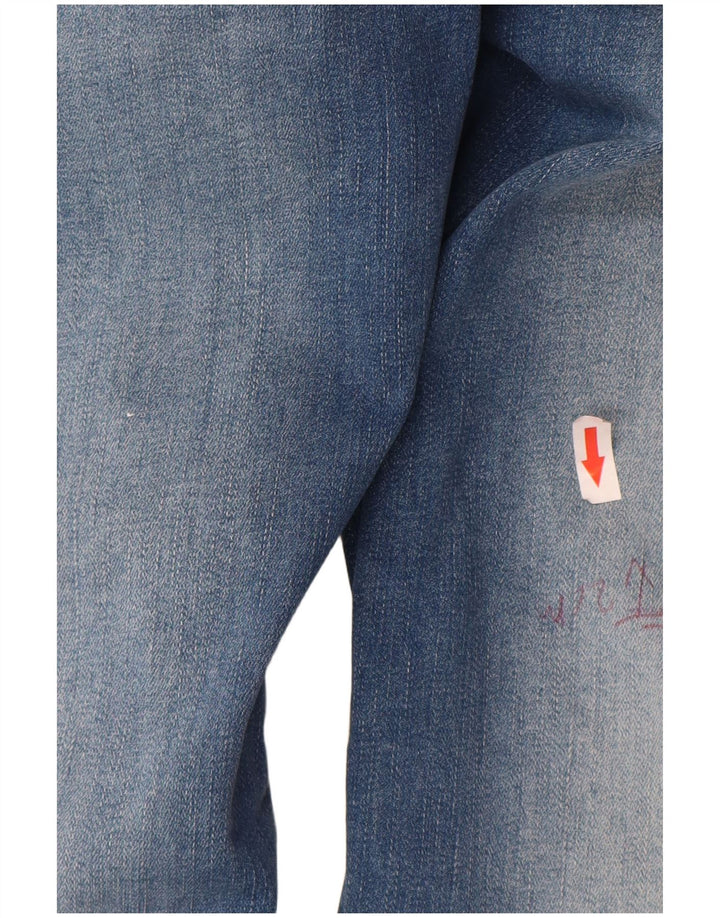 G-Star Masculino Slim Jeans W34 L32 Azul Algodão