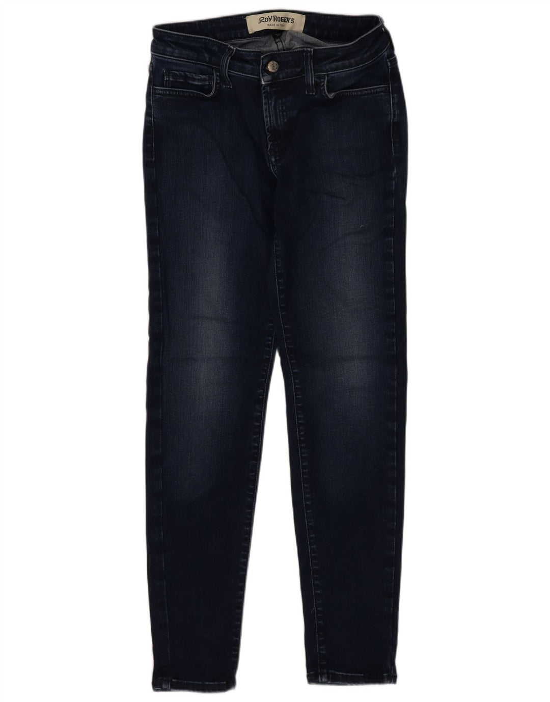 Calça jeans skinny feminina Roy Rogers W28 L27 azul poliéster