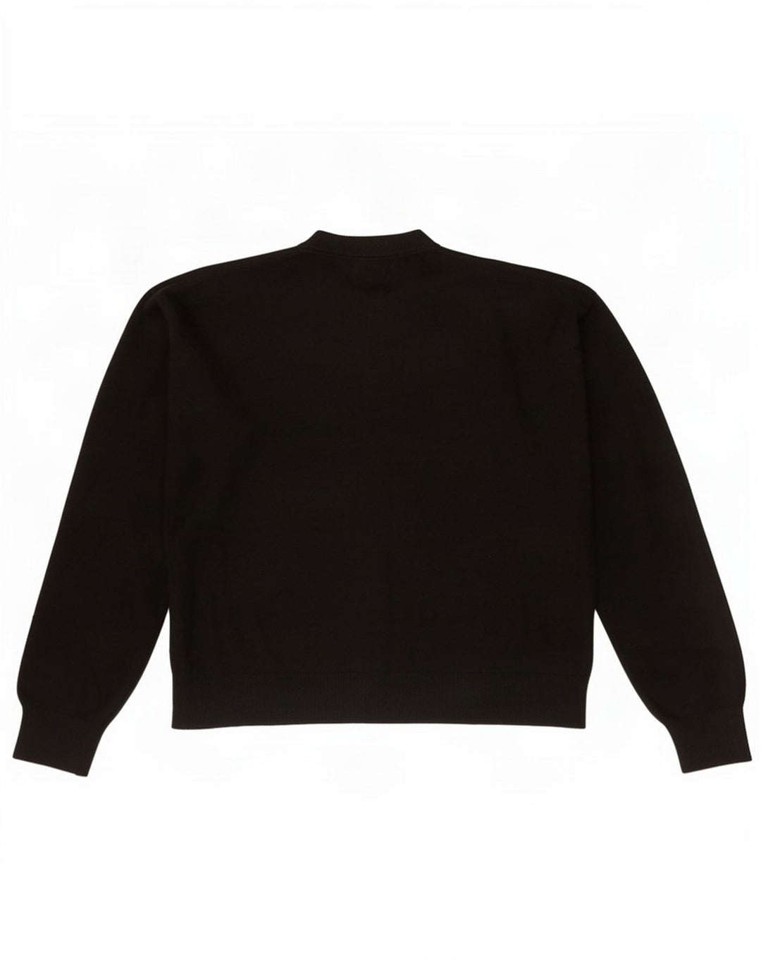 Suéter cardigã feminino Marks & Spencer Reino Unido 14 poliéster preto médio