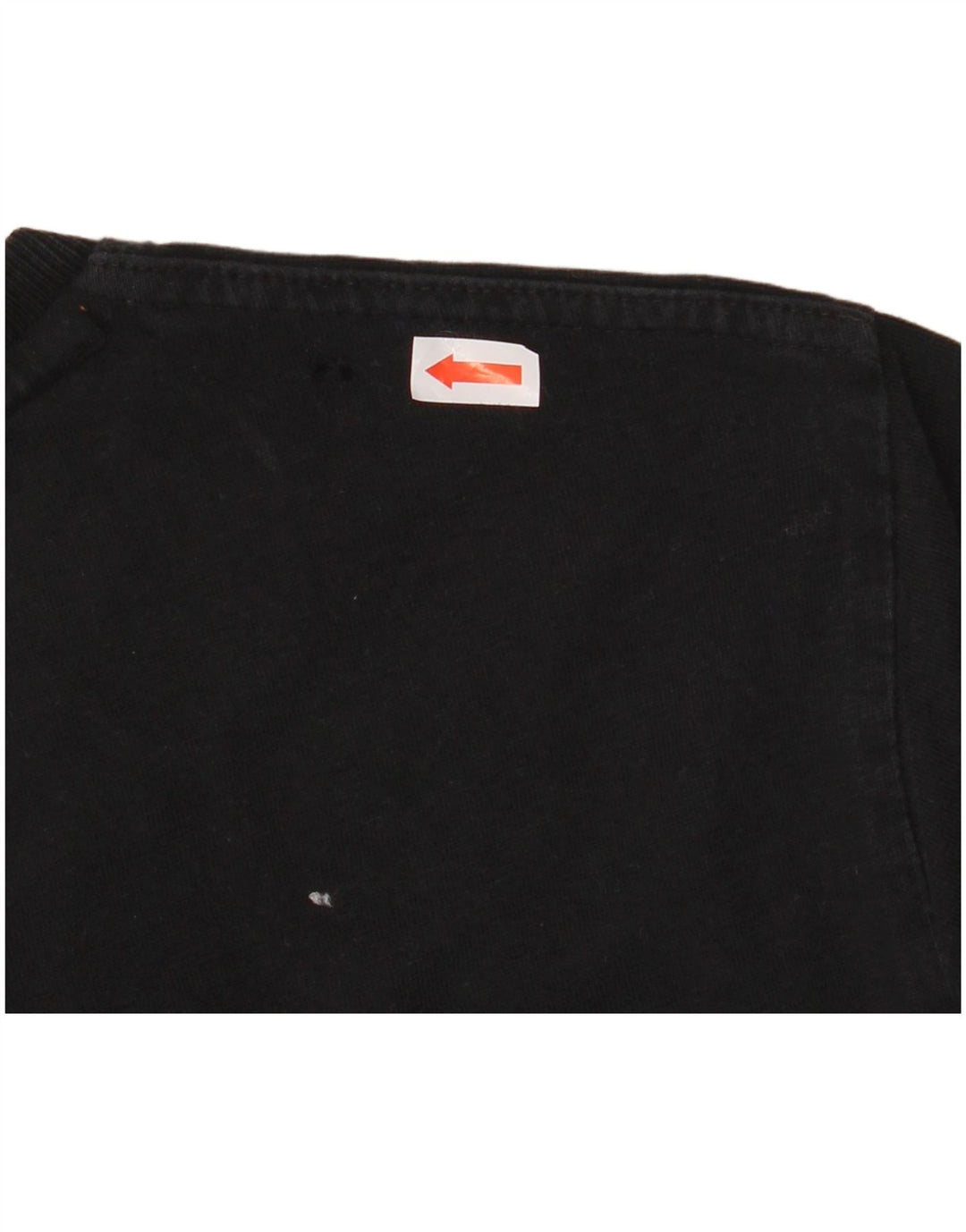 Camiseta masculina SUPERDRY Top médio algodão preto