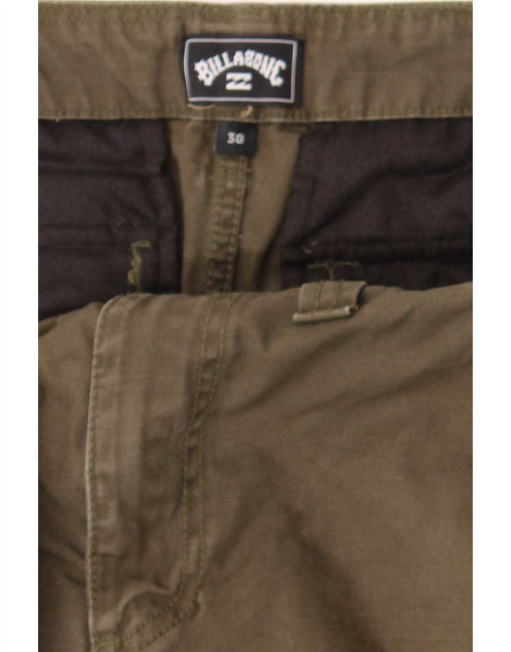 Shorts cargo masculino Billabong W30 médio cáqui