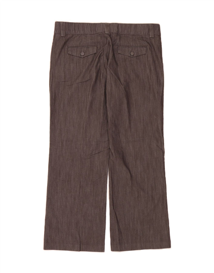 LEE Womens Straight Chino Trousers US 18 2XL W38 L29 Grey Cotton Vintage Lee and Second-Hand Lee from Messina Hembry 