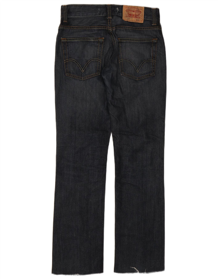 Calça jeans feminina Levi's 511 Slim W30 L30 azul marinho algodão