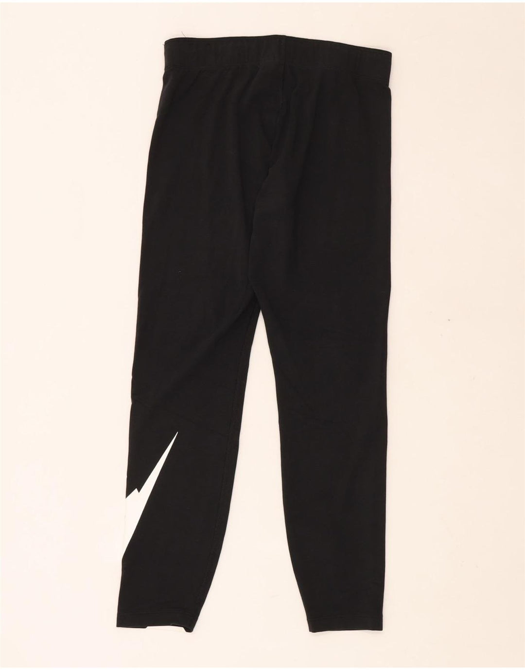 Leggings femininas Nike Graphic UK 8 pequenas de algodão preto