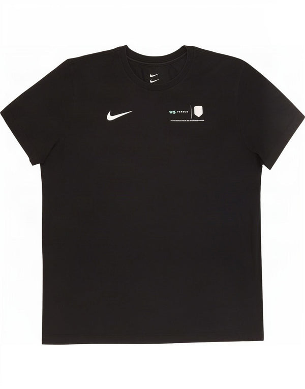 Camiseta Nike Masculina Dri Fit Graphic Top XL Algodão Preto