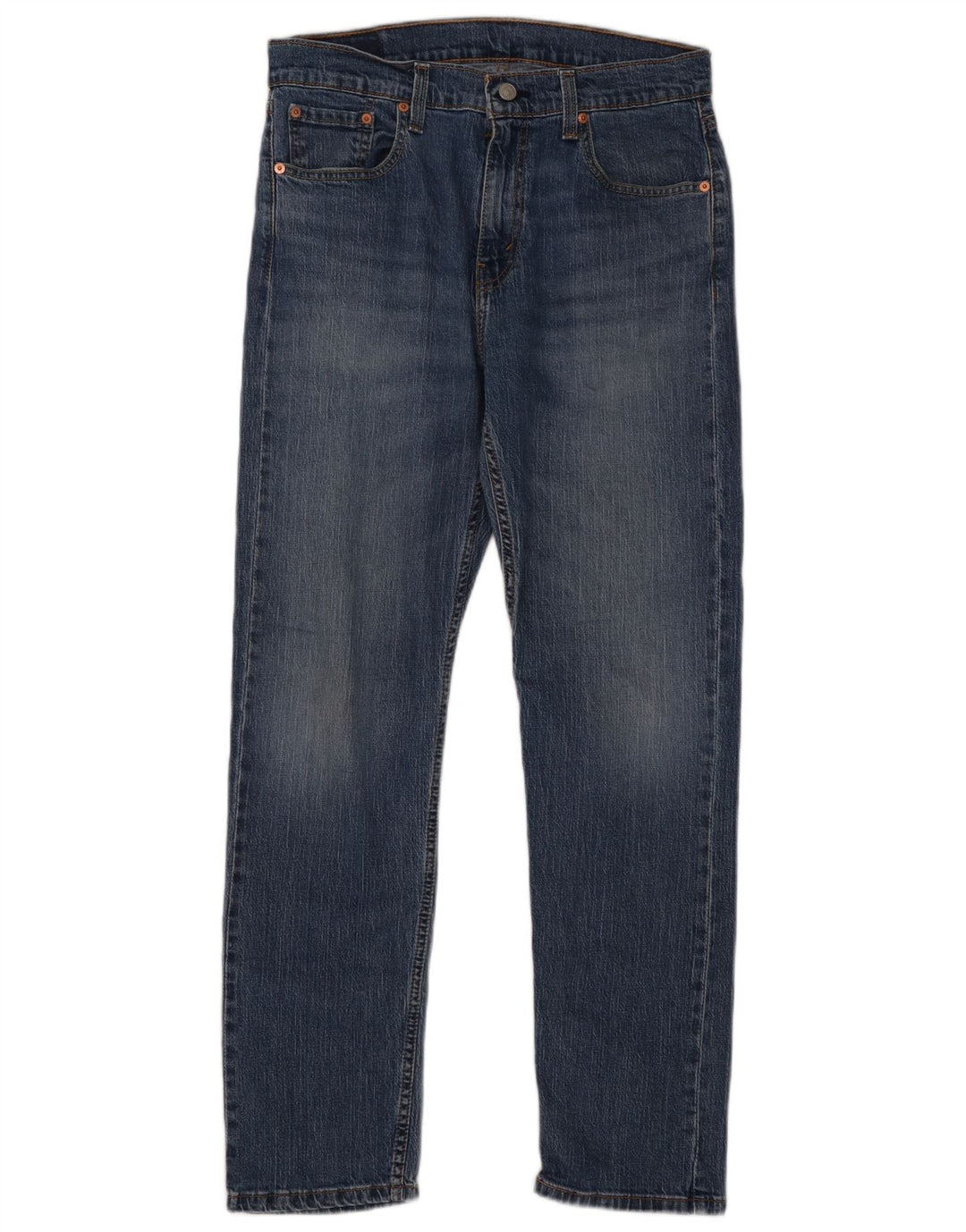 Levi's Masculino 502 Tapered Jeans W33 L32 Azul Algodão