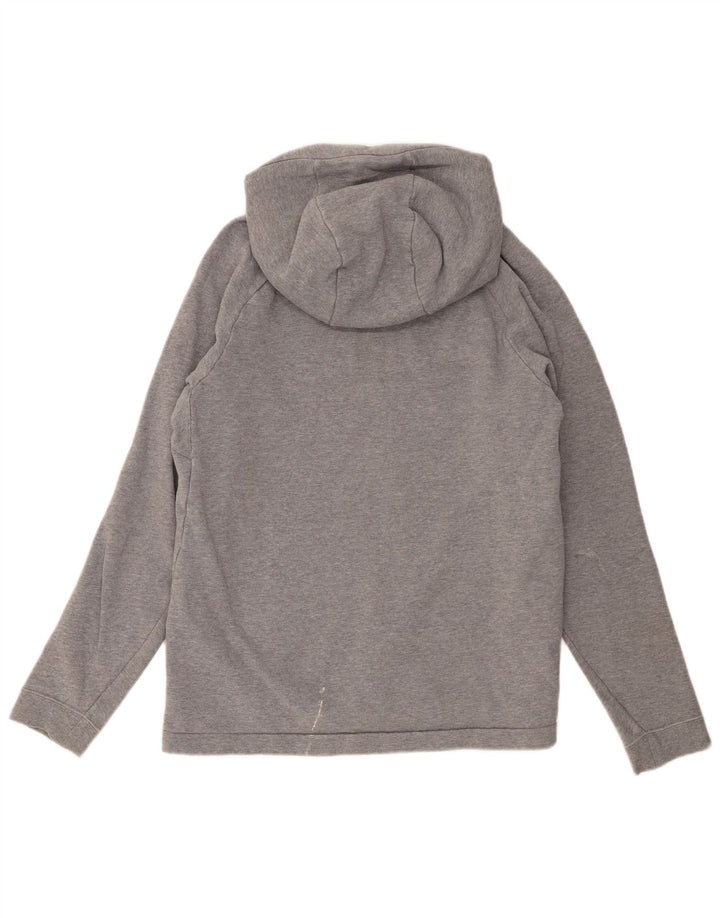 Jumper com capuz masculino Nike grande algodão cinza