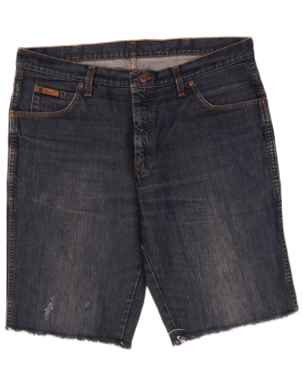 Shorts jeans masculino Wrangler W36 grande azul