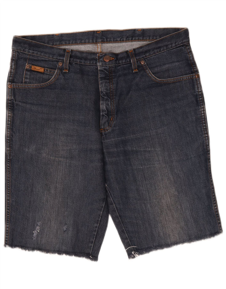 Shorts jeans masculino Wrangler W36 grande azul