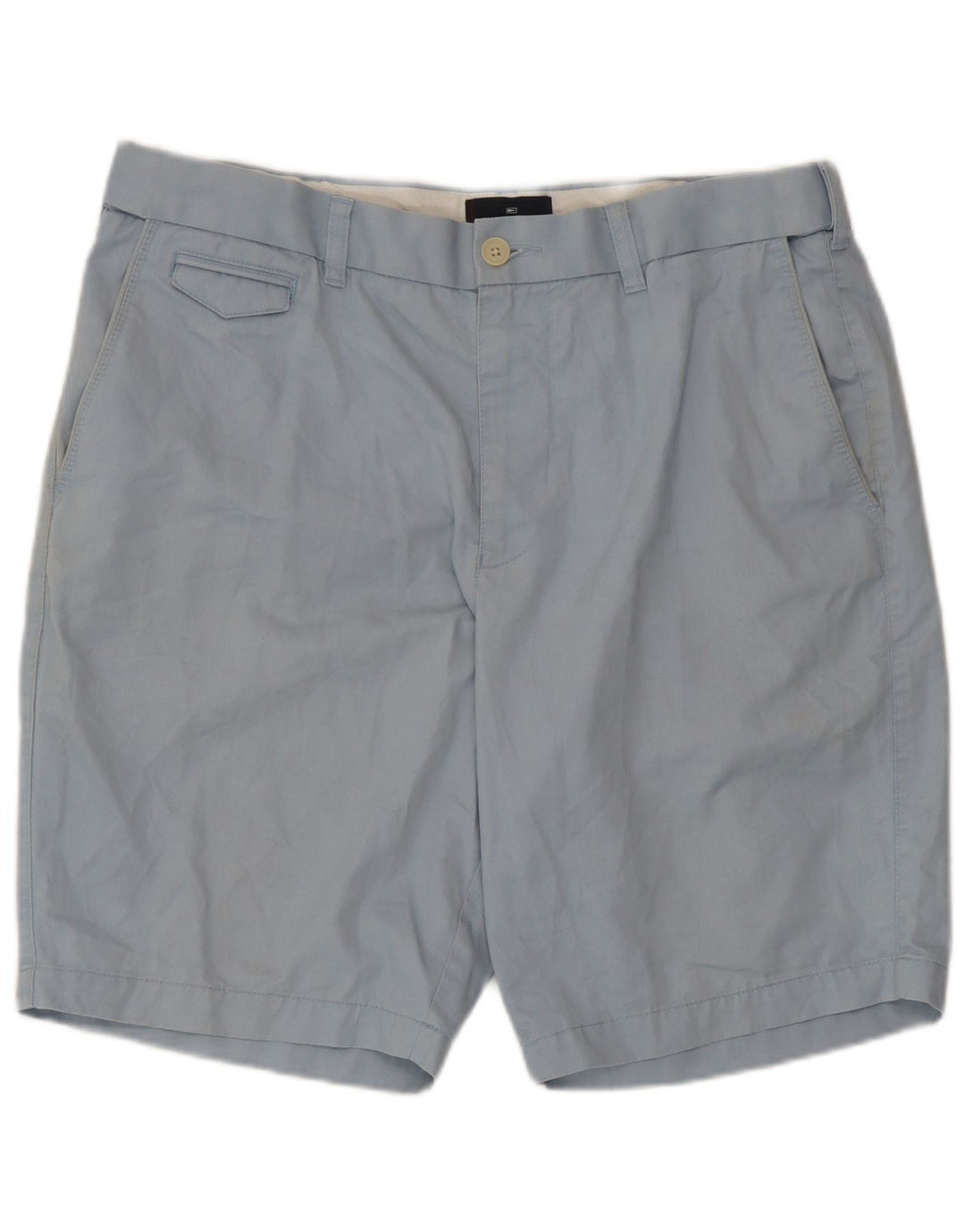 Shorts chino masculino Marks & Spencer W36 grande algodão azul