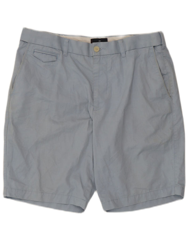 Shorts chino masculino Marks & Spencer W36 grande algodão azul