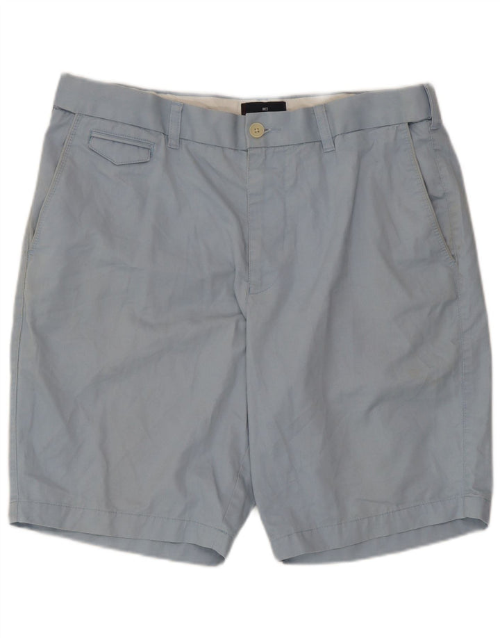 Shorts chino masculino Marks & Spencer W36 grande algodão azul