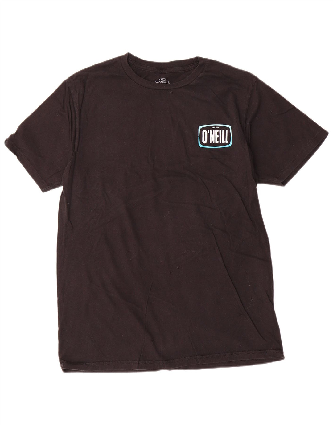 Camiseta masculina O'Neill com ajuste moderno gráfico top médio algodão preto
