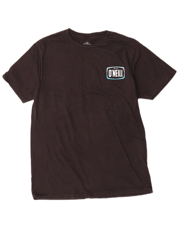 Camiseta masculina O'Neill com ajuste moderno gráfico top médio algodão preto