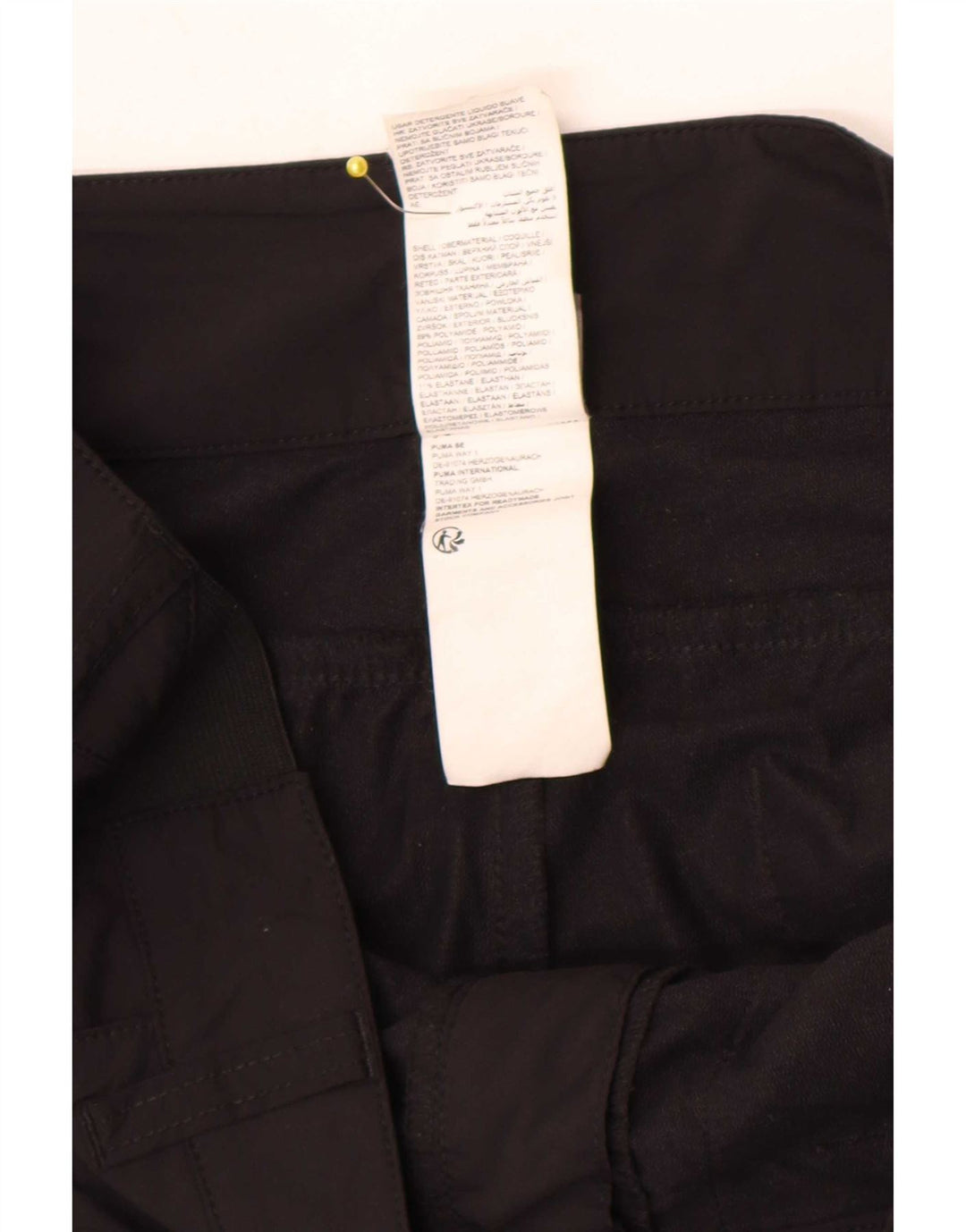 Calça Puma Mens Ferrari Straight Cargo W34 L32 Poliamida Preta