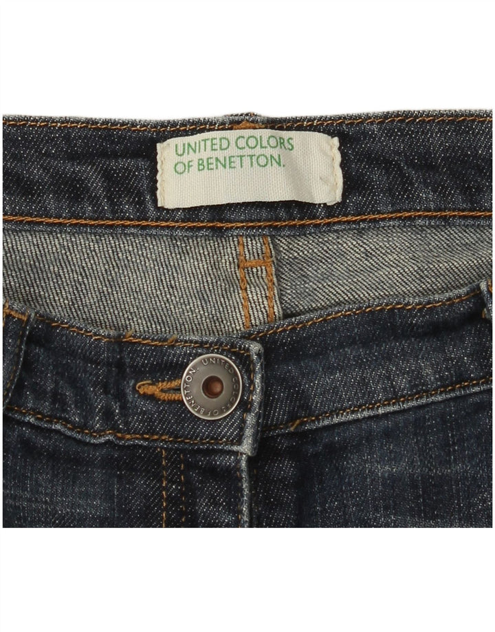 Calça Jeans Capri Feminina BENETTON W28 L21 Azul