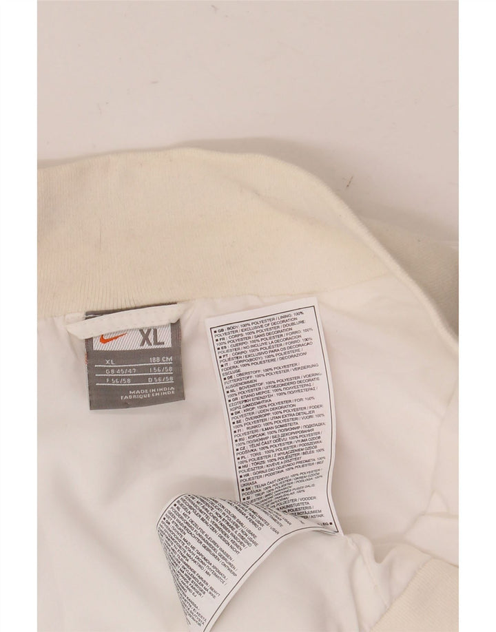 Nike Mens Inter Milan Tracksuit Top Jacket UK 45/47 XL Off White Poliéster