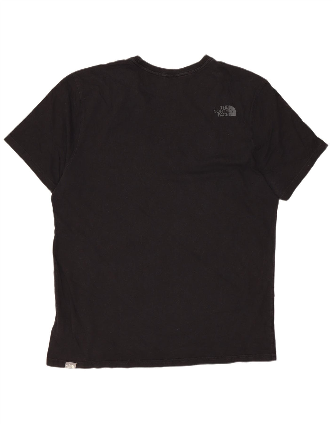 Camiseta gráfica masculina The North Face grande algodão preto