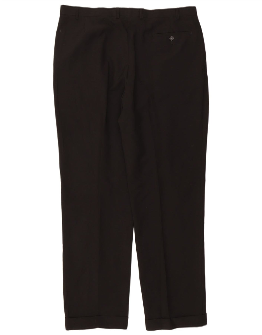 Calça masculina Marks & Spencer com pegged suit W40 L33 poliéster preto