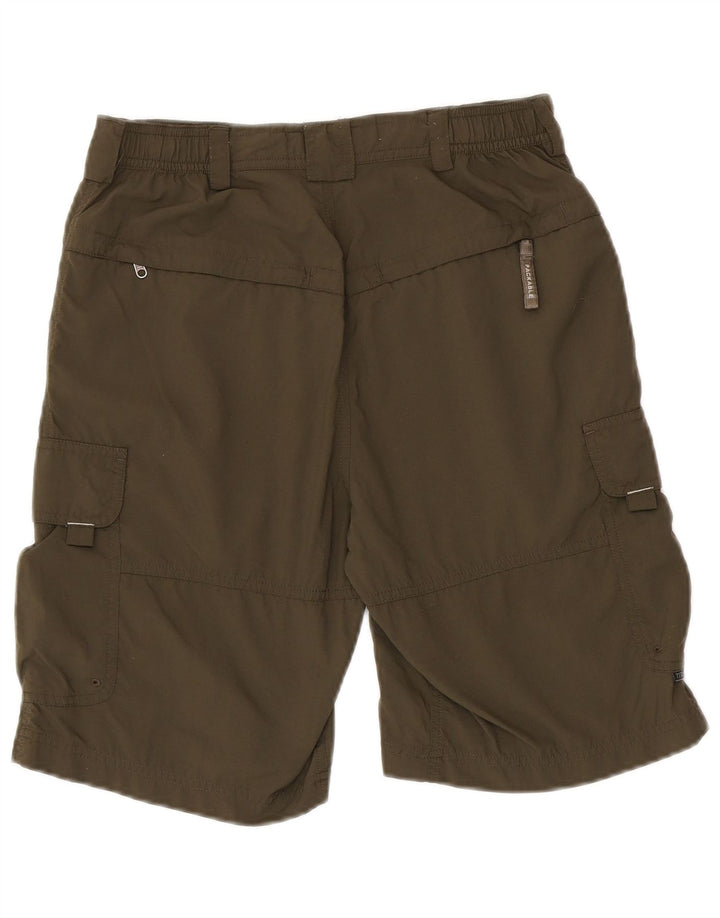 Columbia Mens Cargo Shorts XS W26 Cáqui Nylon
