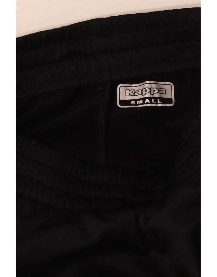 Kappa Mens Graphic Tracksuit Calça Joggers Pequeno Poliéster Preto