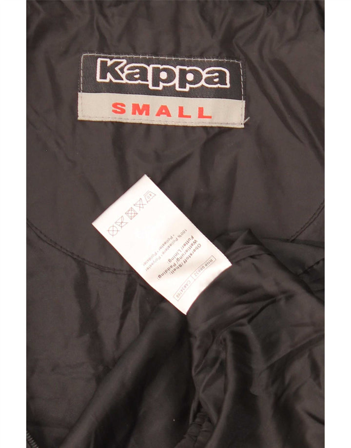 Jaqueta acolchoada masculina Kappa UK 36 poliéster preto pequeno