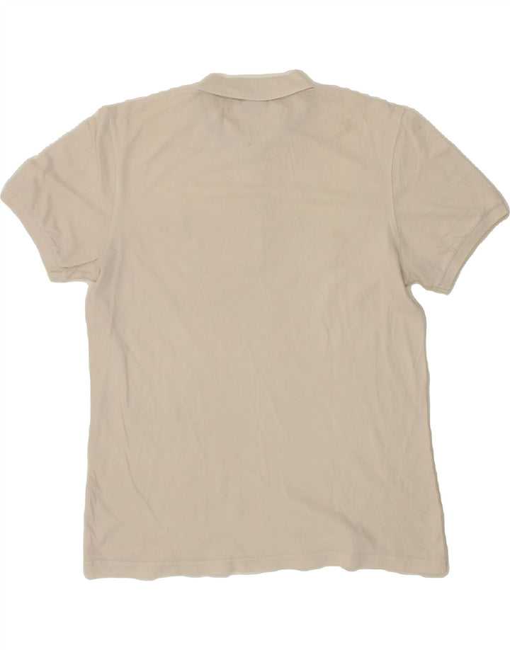 MARLBORO CLASSICS Mens Polo Shirt Large White Vintage Marlboro Classics and Second-Hand Marlboro Classics from Messina Hembry 